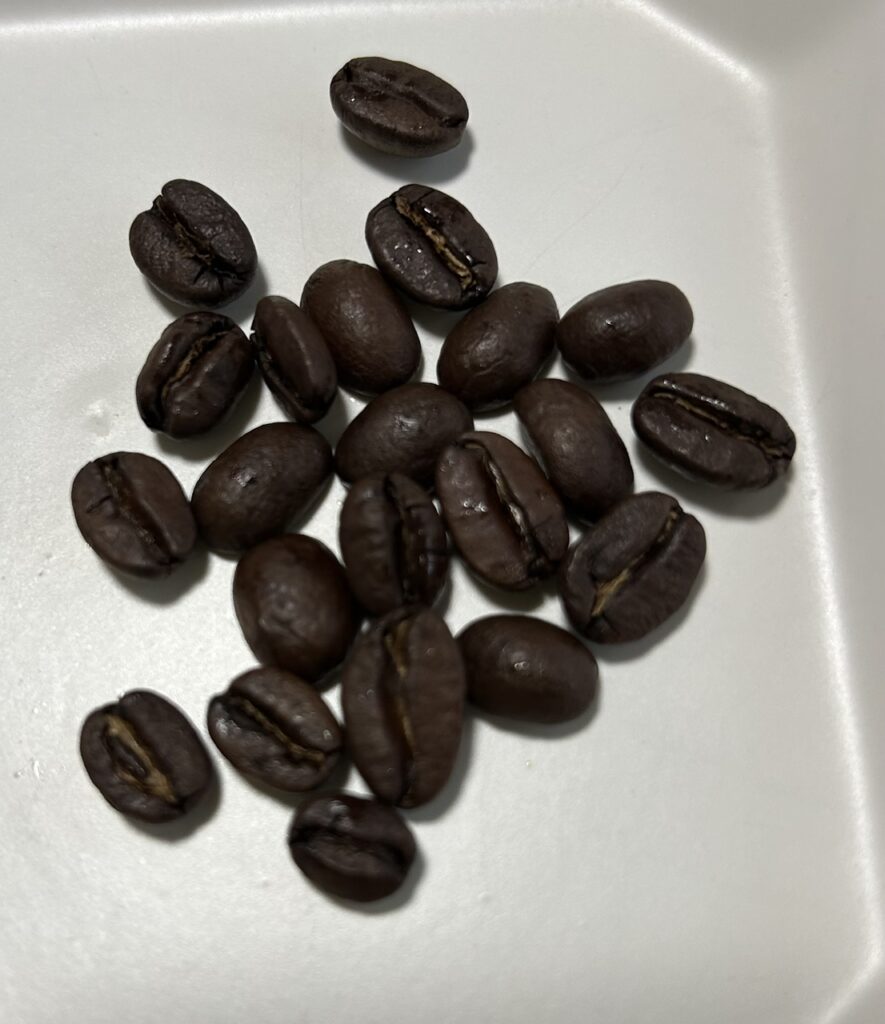 ニフコーヒーお試しセットの「 ふつう」のコーヒー豆